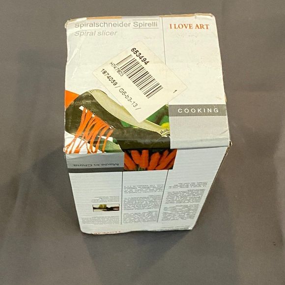 BRAND NEW VEGGIE SPIRALIZER (SPIRELLI) - Picture 4 of 4